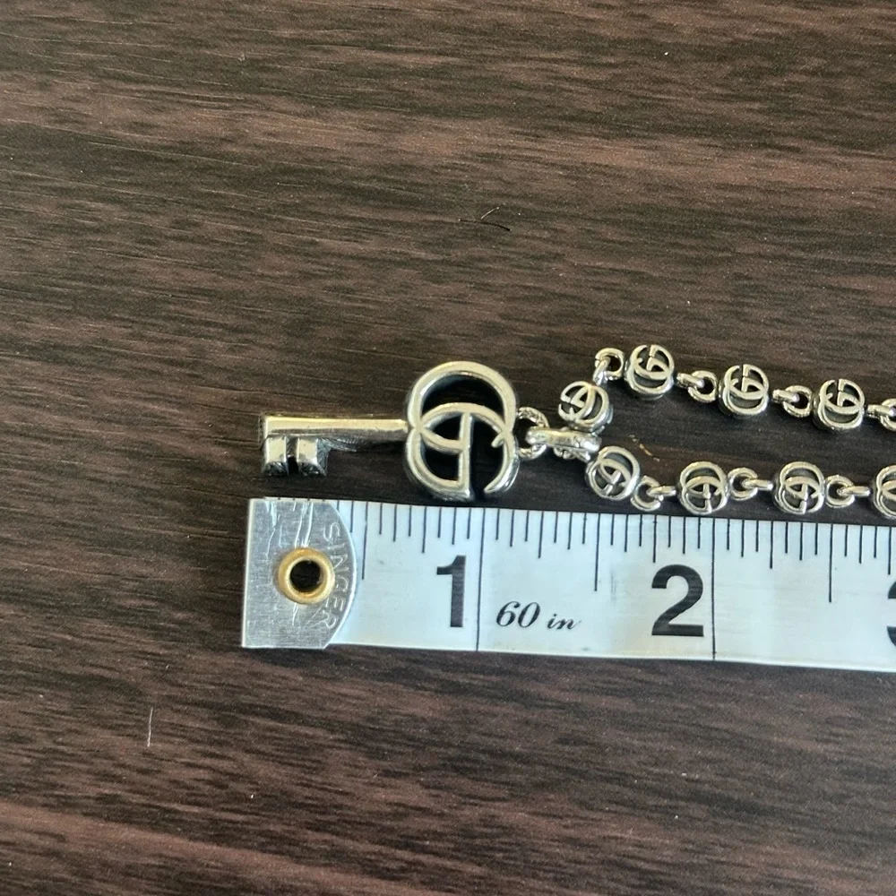 Gucci GG Marmont key pendant necklace